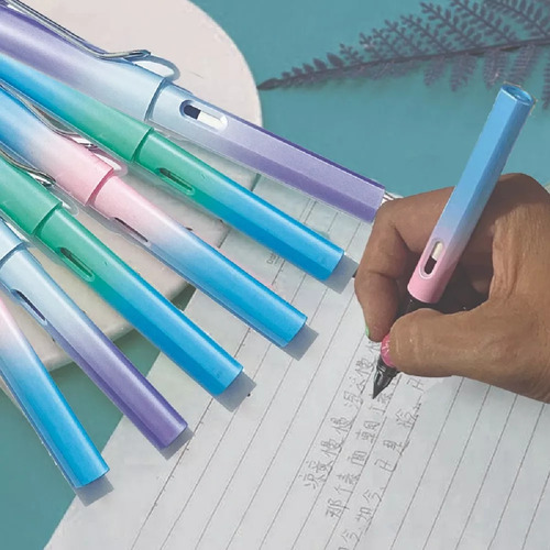 Docena De Lápices Infinitos Colores Pastel Degradado 12 Pack
