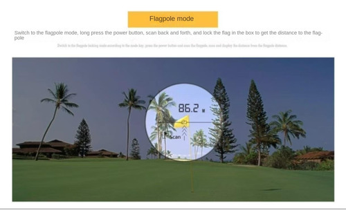 Golf Rangefinder Distance Meter Speed 500m