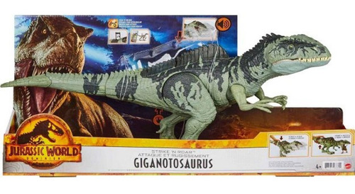 Dinosaurio Giganotosaurus Jurassic World Dominion Con Sonido