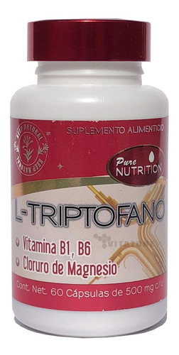 Triptofano 60 Cáps De 500 Mg Keep Natural