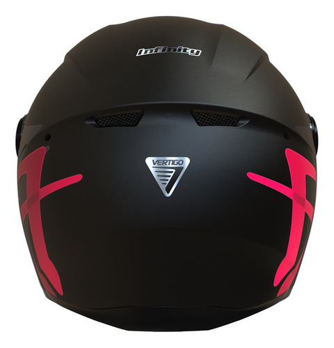 Imagen 5 de 6 de Casco Moto Integral V50 Infinity Fucsia Talle L