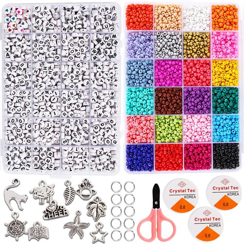 Kits De Abalorios De Pulsera De Acrílico For Hacer Barato A