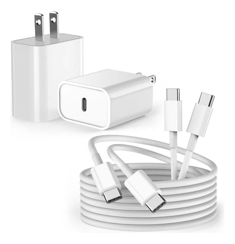 Cargador Rápido Apple iPad Pro Y Cable Usb C 10 Pies Mmg