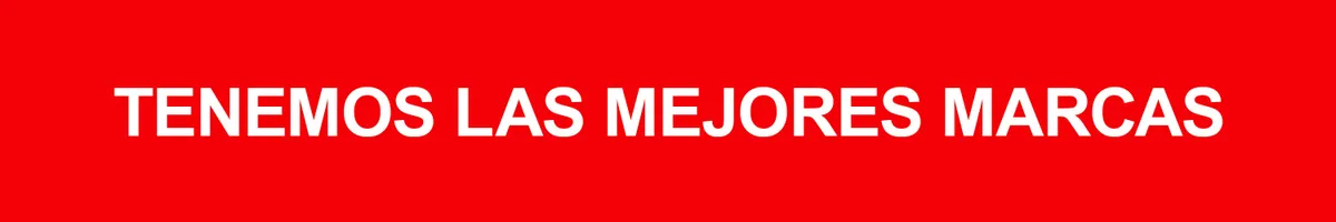 Tenemos las mejores marcas