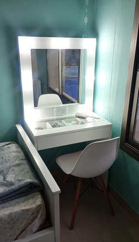 Mueble Para Maquillaje De 70cm De Ancho Blanco
