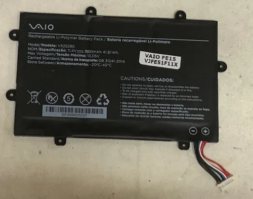 Bateria Para Notebook Vaio V525290 Fe15 Vjfe51f11x Original