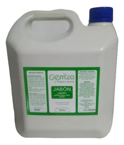 Jabón Líquido De Manos Antibacterial Galón Con Aroma