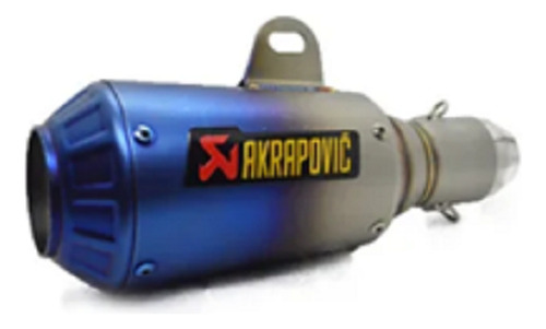 Retumbador Akrapovic-metalisado