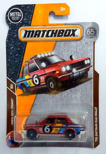 '70 Datsun 510 Rally Matchbox