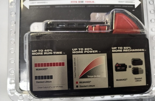 Batería M18 Redlithium 18v Xc 3 Amp Milwaukee 48111828