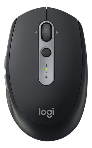 Mouse Logitech M590, Negro Y Gris, Optico 1000 Dpi