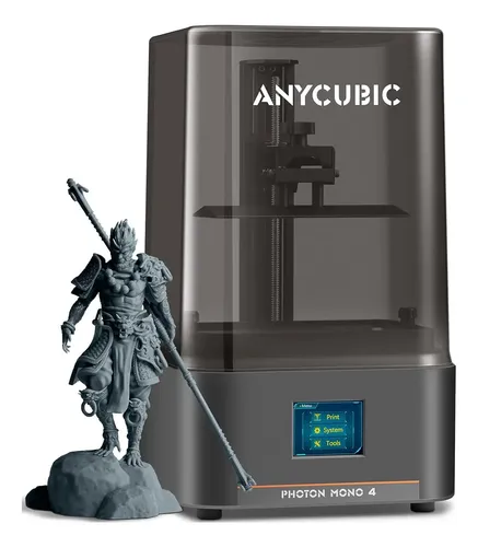 Impressora 3d De Resina Anycubic Photon Mono 4 10k, Cor Pret Pret...