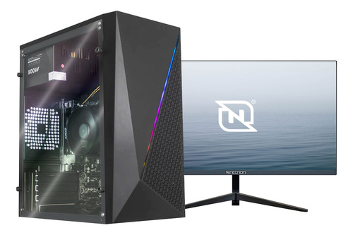 Pc Gamer + Monitor 21.5 Ryzen 5 5600gt Ram 32gb Ssd 1tb