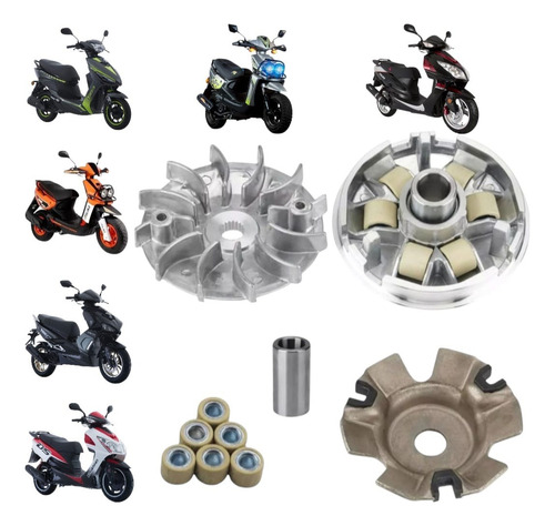 Vareador Completo Para Motoneta D150lt X125
