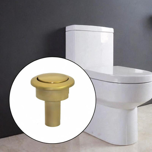 Botón De Inodoro Single Flush Elegant Repair Piezas Oro B