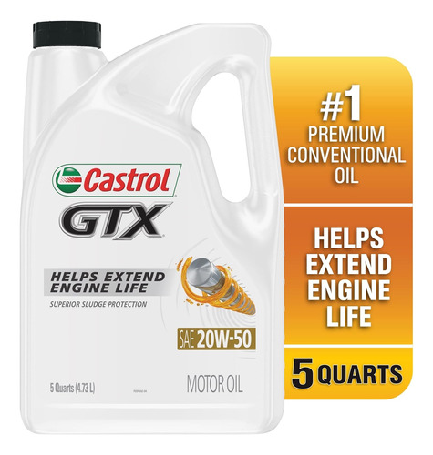 Aceite Castrol 20w50 Mineral Garrafa