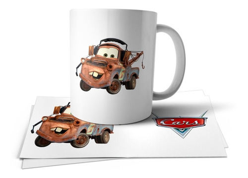 Cars Rayo Mcqueen Grua Mate Taza Tu Propio Estilo