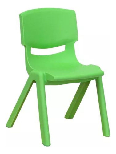 Silla Plastica Infantil Niños Piso Asiento Color Plastico