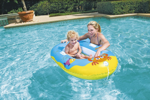 Balsa Inflable Para Niños Bestway 'happy Crab Modelo 34009