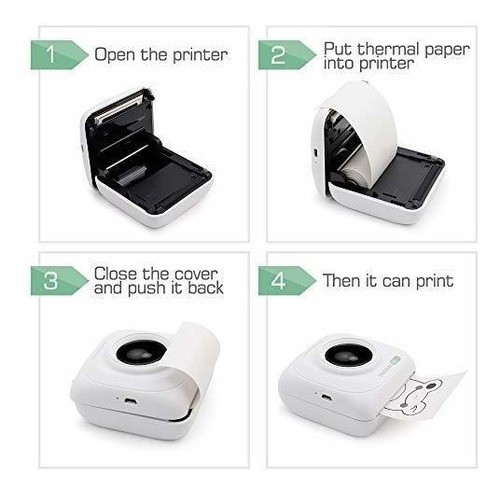 Papel Adhesivo Brillante Imprimible Papel Termico Directo Bl