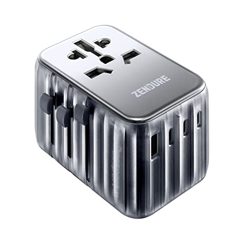 Adaptador De Viaje Universal Zendure 65w Pd Cargador H1w22