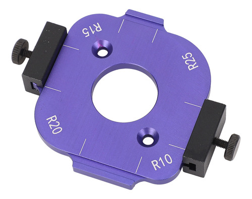 Modelo De Raio De Canto Redondo R10 R15 R20 R25 Anodizado