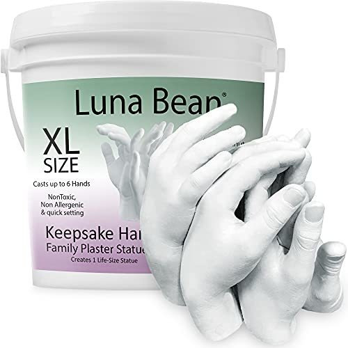 Kit Moldeado Manos Familia Luna Bean