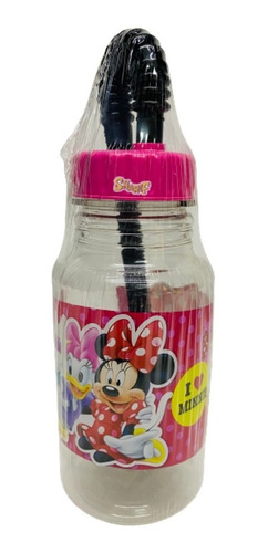 Vaso Botella Con Sorbete Minnie Original Sharif Express