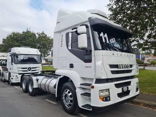 Imagem 10 de 19 de Iveco Stralis 460 6x2 Ano 2011 Teto Alto Sem Arla E S10