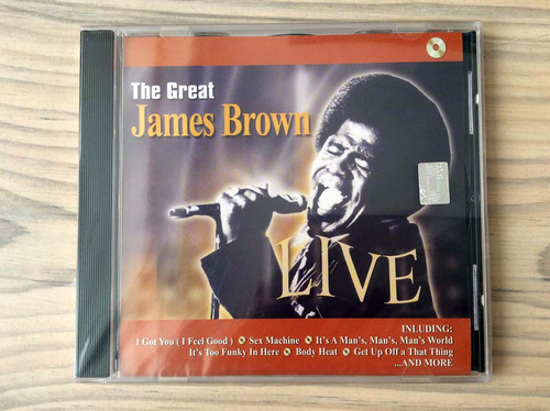 Cd James Brown - The Great Live (ed. Chile, 2005)