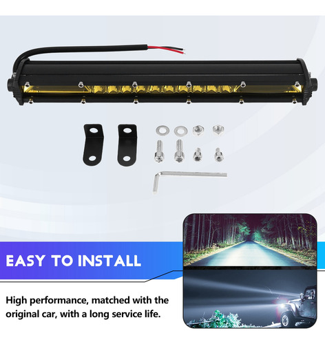 Barra De Luz Led De 12 Pulgadas, Luces Led De Techo, 12 V, 2