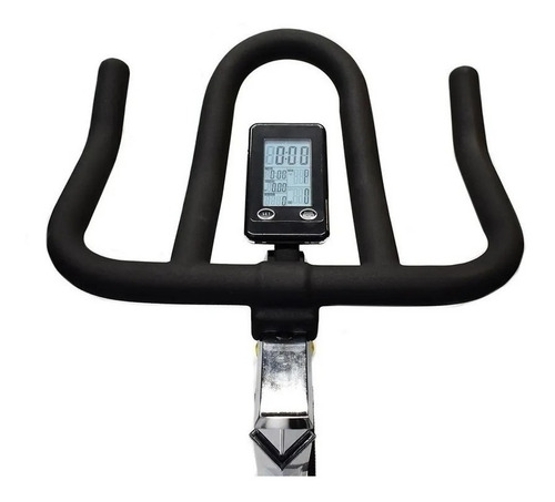 Bicicleta Spinning Estática Monza Banda Prof Sportfitnes Gym Color Negro