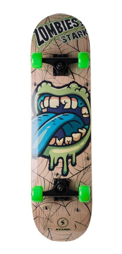 Skates Zombie Pro Stark Profesional Truck Alum. Gravedad X