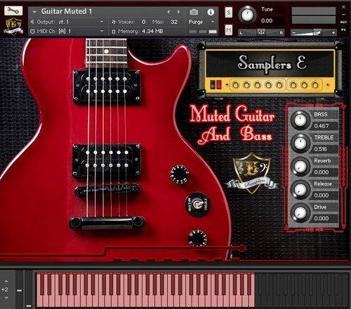 Muted Guitar And Bass Kontakt