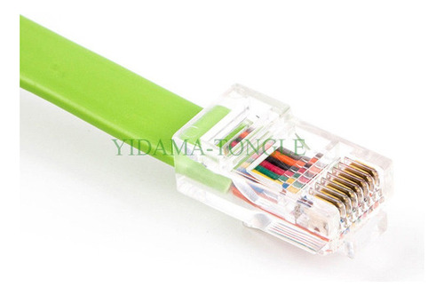 Usb A Serial Rs232 A Rj45 Cat5 Cable De Adaptador De Consola