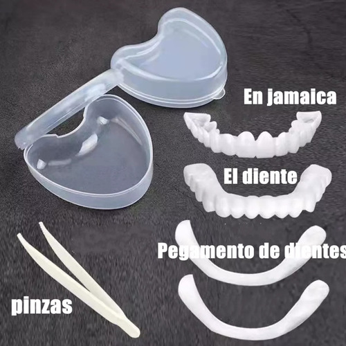 Dientes Postizos Temporal Dientes Falsos Carillas Dentales