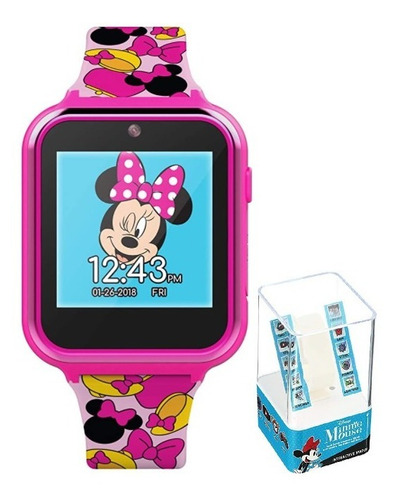 Disney® Minnie Reloj Inteligente Smartwatch Mimi Juegos + Ev