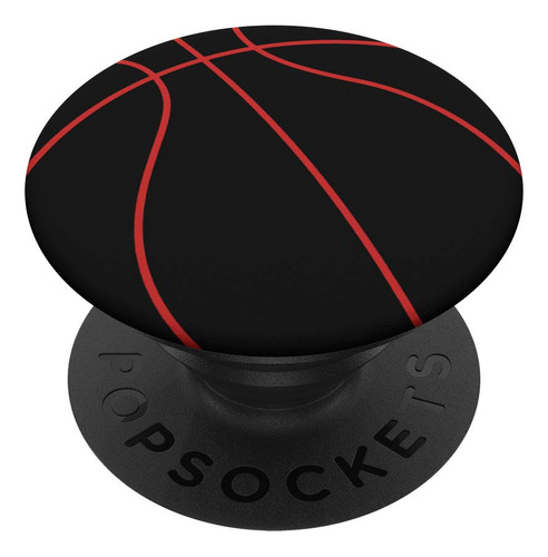 Red Basketball Pop Socket Diseño Deportivo  Popsockets Grip