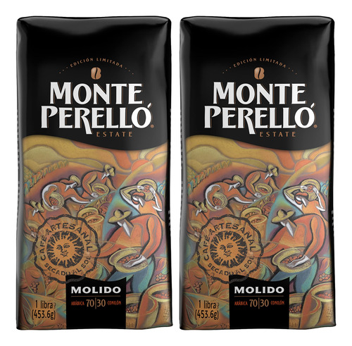 Monte Perello, Bolsa De 16 Oz (1 Libra/16.00 Oz), Cafe Molid