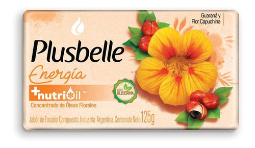  jabon Plusbelle Energía Renovadora 125 Gr