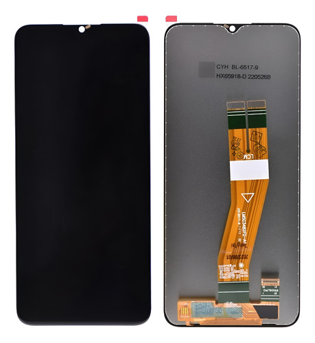 Pantalla Táctil Para Samsung A03s/a02s/a04e Calidad Original Negro