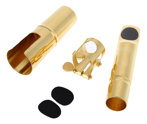 Cojines Para Saxofón Mouthpiece Sax Jazz Alto Chapados En Or