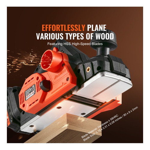 Cepilladora De Madera Electrica 16000rpm Carpinteria