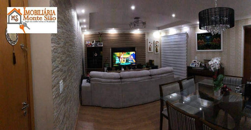 Imagem 8 de 30 de Apartamento Com 3 Dormitórios À Venda, 76 M² Por R$ 414.000,00 - Jardim Nova Taboão - Guarulhos/sp - Ap1506