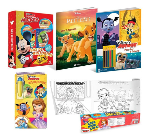 Imagem 2 de 2 de Kit Ler E Brincar Mundo Divertido 1 (3-5 Anos) (português)