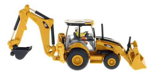 1:87 Caterpillar 450e Retroexcavadora Metal Diecast Master