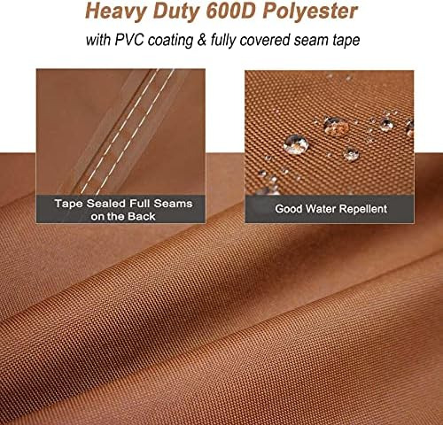 Nettypro Funda Cuadrada Para Mesa De Patio De 80 X 80 Pulgad