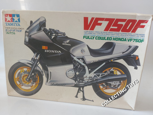 Moto Honda Vf 750 F - 1:12 - Tamiya - Kit P/ Montar (31) 