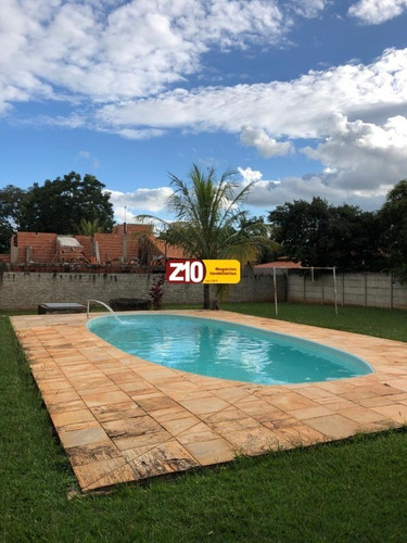 Ch01774 - At. 1000m² - Ac. 310m² - Excelente Chácara Térrea Com Amplo Lazer E Área Verde - Vale Do Sol - Indaiatuba - Z10 Imóveis - Ch01774 - 34962917