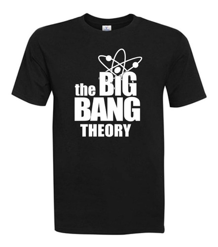 Polera The Big Bang Theory Serie Para Hombre 100% Algodón